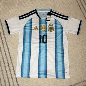 Argentina 2026 world cup jersey Messi #10 Size Large (L)